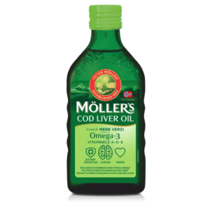 Ulei de ficat de cod, 250 ml (Moller’s)